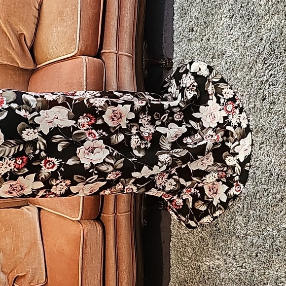 Vintage All That Jazz Floral Dress - Picture 4 of 11